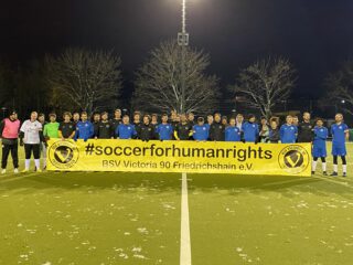 Soccer for human rights - Victoria setzt ein Zeichen für Menschenrechte